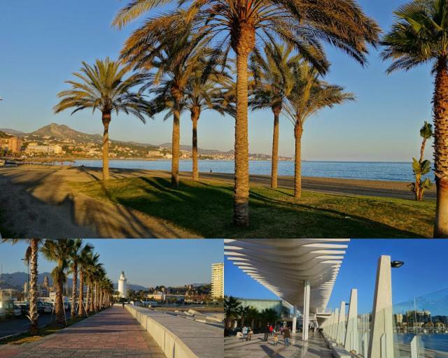 Malagueta Beach Studio Málaga Exterior foto