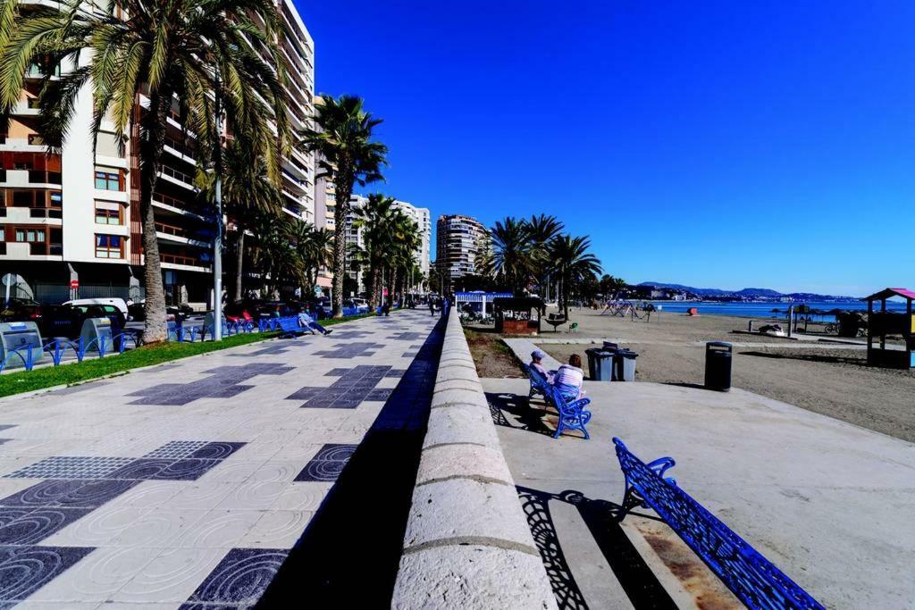 Malagueta Beach Studio Málaga Exterior foto